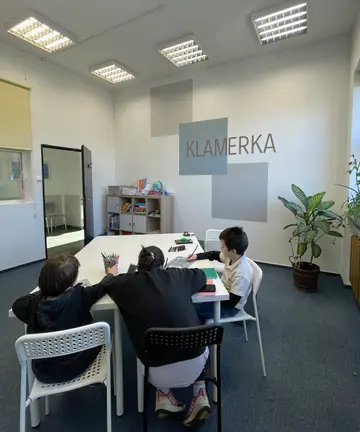 Zajęcia grupowe dla dzieci w Centrum Edukacji Klamerka we Wrześni